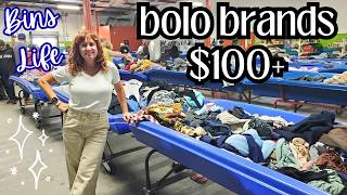 I Found An Entire Bin Of "Goodwill Special Finds" + TWO Amazing BOLOs! ~  Bins Thrift Haul
