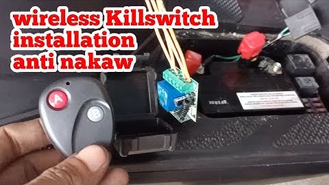 Honda click 125i wireless Killswitch installation