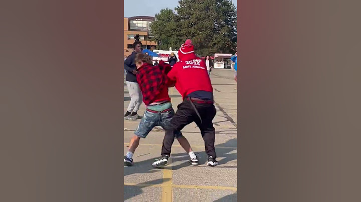 MAGA BRAWL as HUGE Crowds Wait for Donald Trump Rally in Saginaw, Michigan