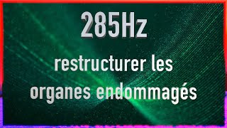 Fréquence de guérison 285hz et  battements binauraux 7 hz ondes thêta