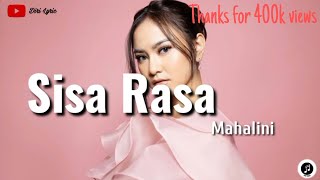 Mahalini ~ Sisa Rasa (lirik)