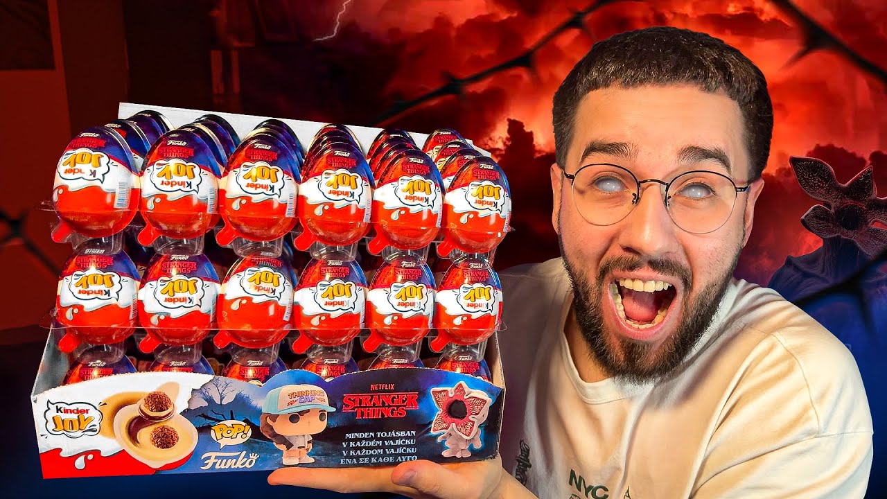 Я ВІДКРИВ ЇХ УСІ | 72 Kinder Joy x Stranger Things Funko Pop