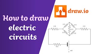 How to draw electric circuits with draw.io program-شرح عربي screenshot 4