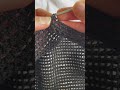 Turning yarn into something beautiful 🖤 #crochet #summercrochet #slowfashion #yarnlover