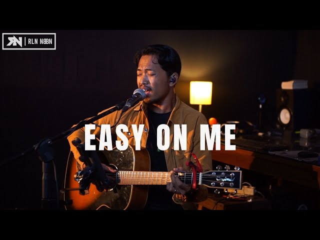 EASY ON ME - ADELE [LYRICS] ROLIN NABABAN COVER class=