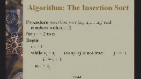 Sorting Algorithms and Asymptotic Notations