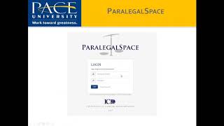 Pace University Paralegal Program Information Session - October 2017