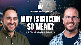 Why Bitcoin Still Can’t Catch a Bid?| Trading The Markets w/ Kris Bullock & Bijan Maleki