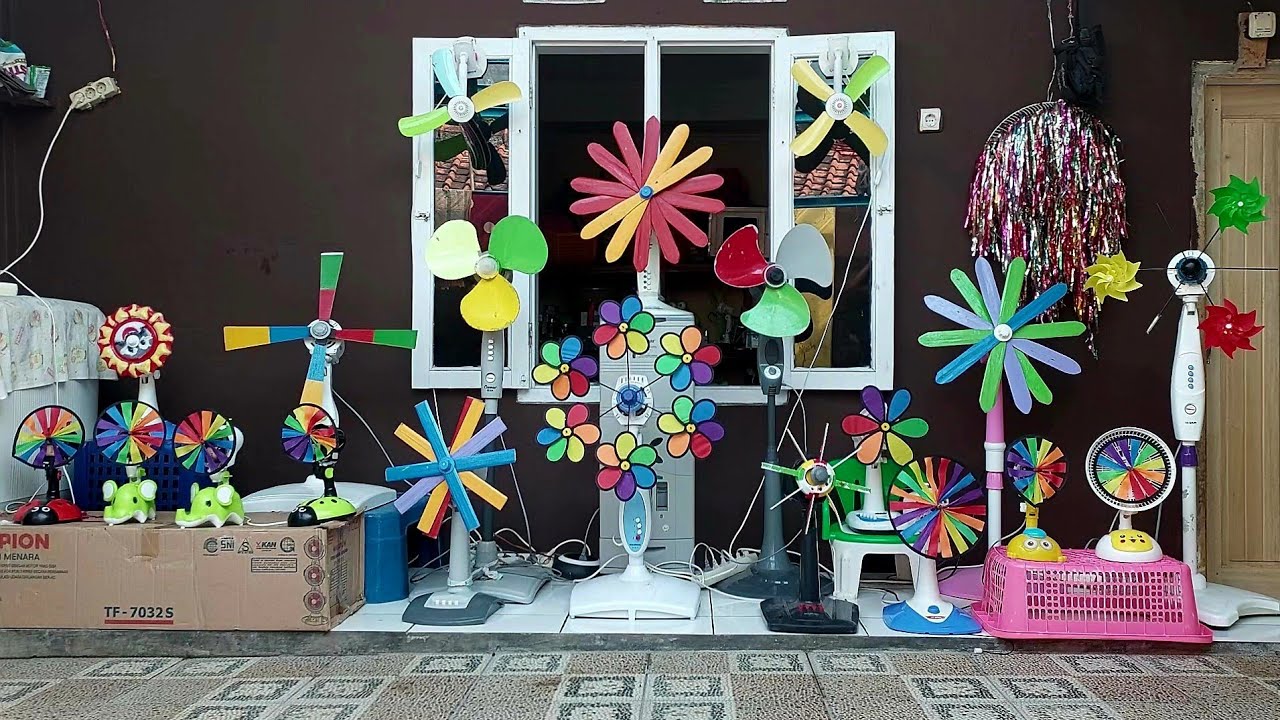 fan/koleksi baling baling kipas angin pelangi@ondischannel5657