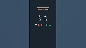 Determinant | Matrix | Mathematics | Linear Algebra