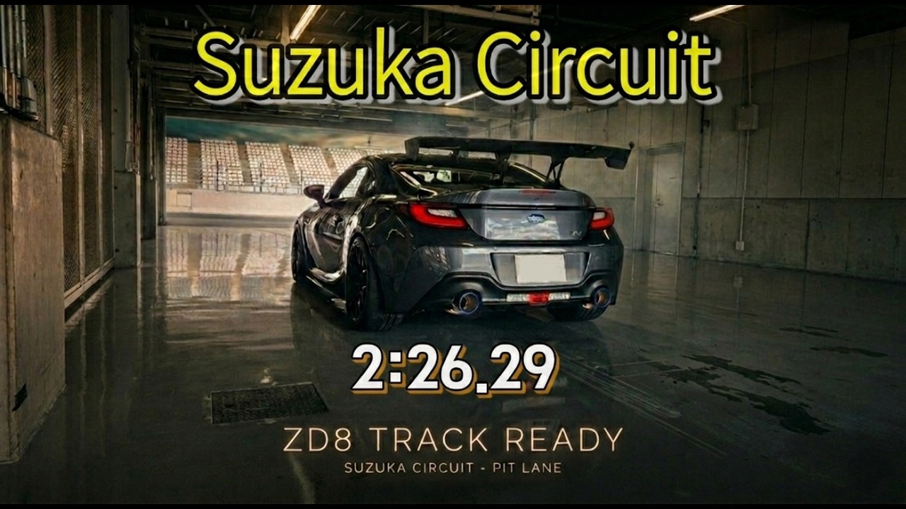 鈴鹿サーキット　BRZ ZD8  自己best 2:26.29