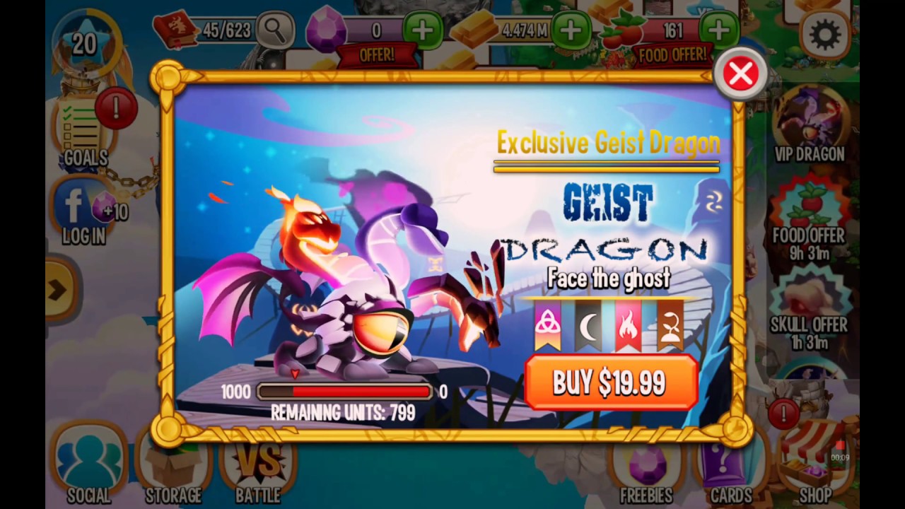 (My origami dragon hatch) Dragon City# 2