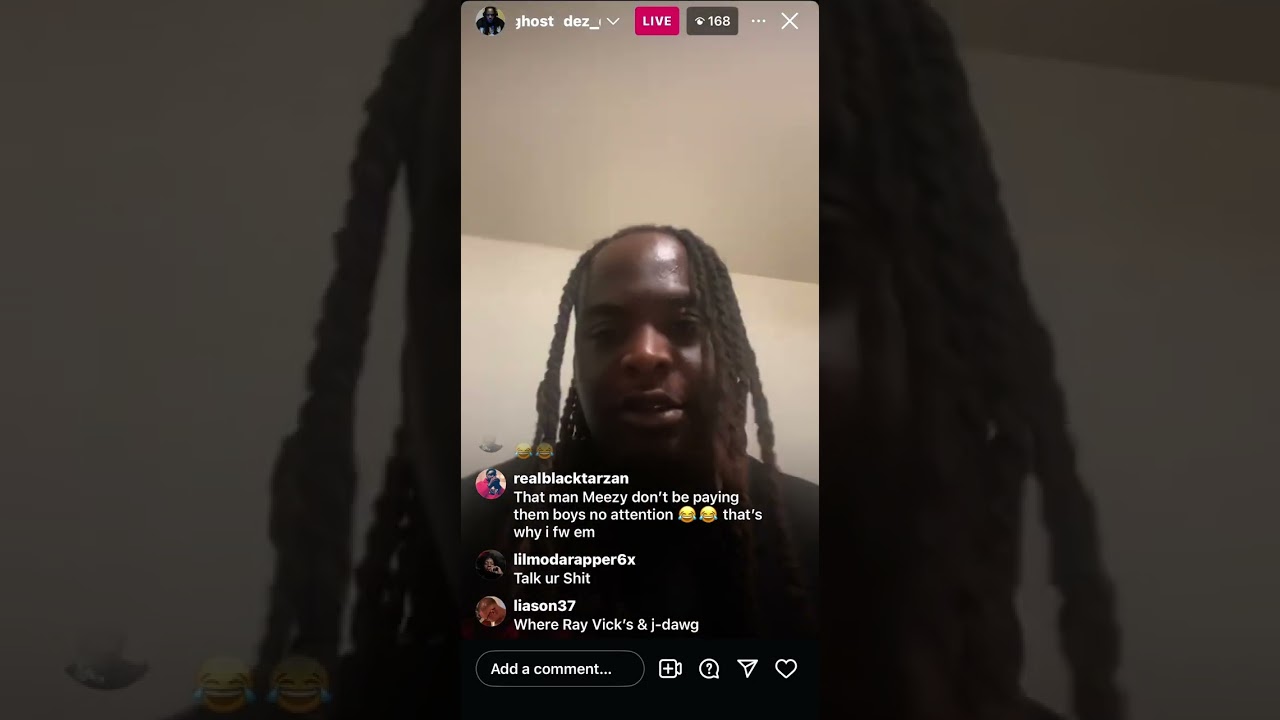 Dez Da Ghost live speaking on Maine Musik & TEC situation & responds to Huncho Yolo dissing him