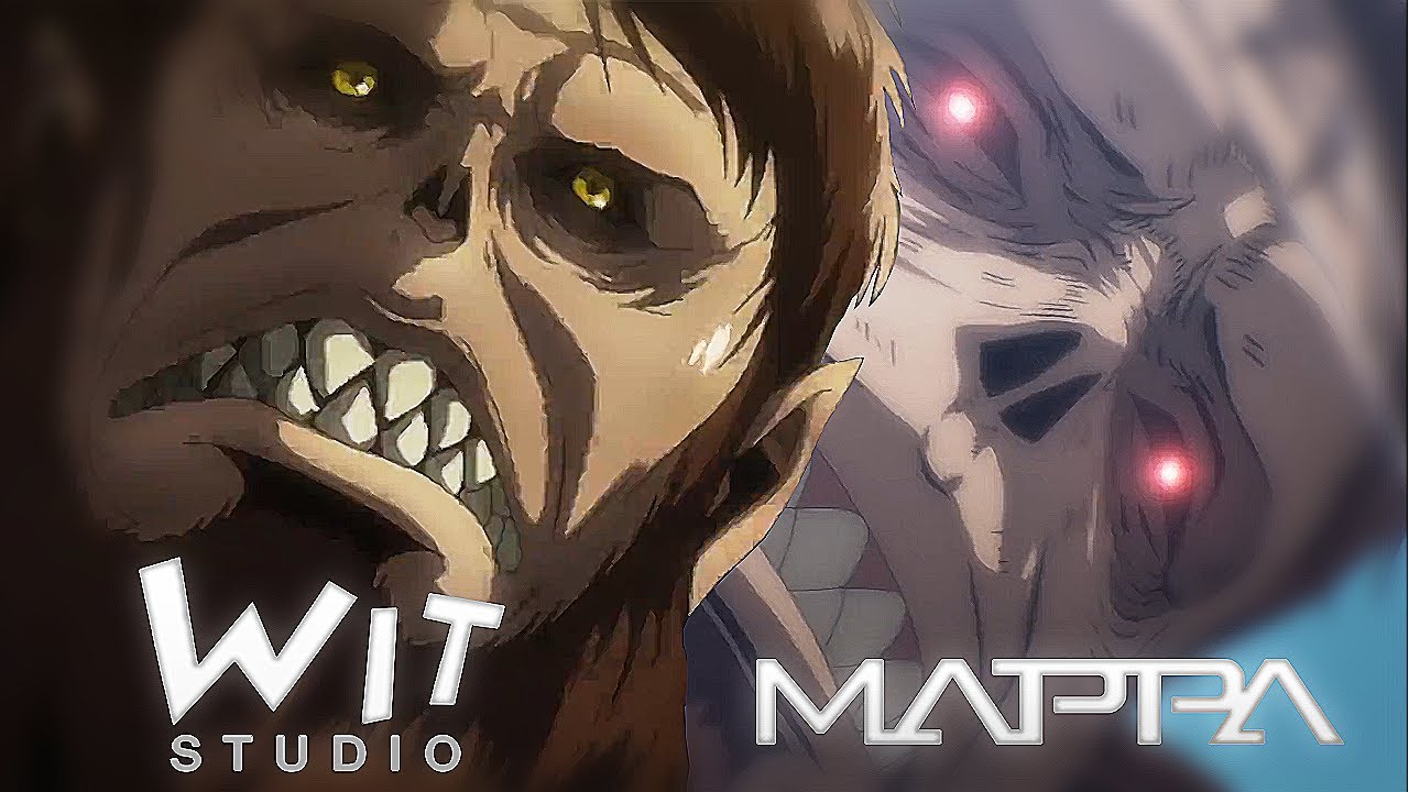 Wit v. Атакующий Титан wit mappa. Wit vs mappa AOT.