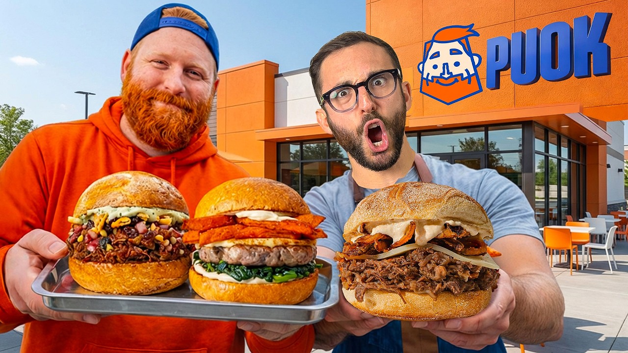 Mangio FINALMENTE i PANINI di PUOK !! - Il miglior PANINO mai provato??