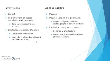 Logical and Physical Security