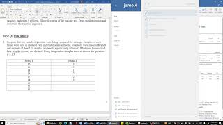 Lab 5 in Jamovi: Related independent sample t-tests