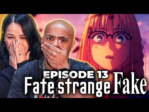 NOOOOO, WHAT?! | Fate/strange Fake Episode 13 REACTION "This Illusion Becomes Reality" 日本語字幕付き