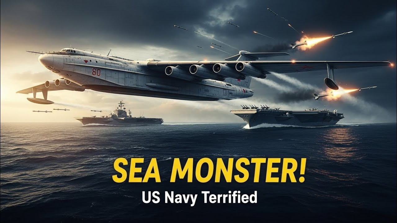 The Soviet Sea Monster - Secret Cold War Weapon That Terrified The U.S ...