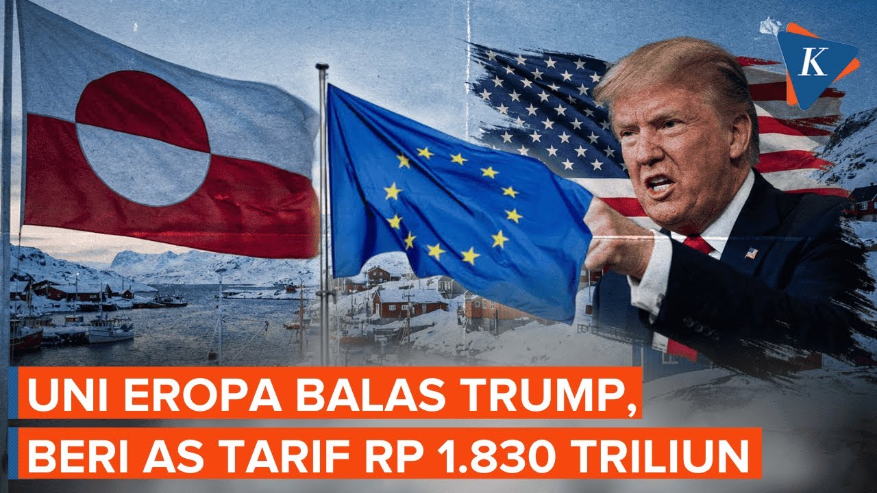 Geram Diancam Trump, Uni Eropa Siapkan Tarif Balasan Rp 1.830 Triliun ke AS