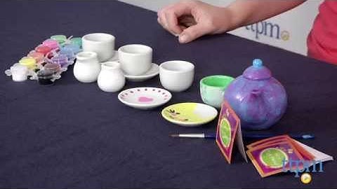 Paint Your Own Porcelain Tea Set from MindWare