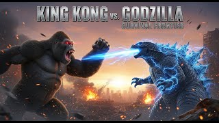 UNLEASHED CHAOS: King Kong vs. Godzilla | Survival Frontier Epic Monster Showdown! screenshot 1