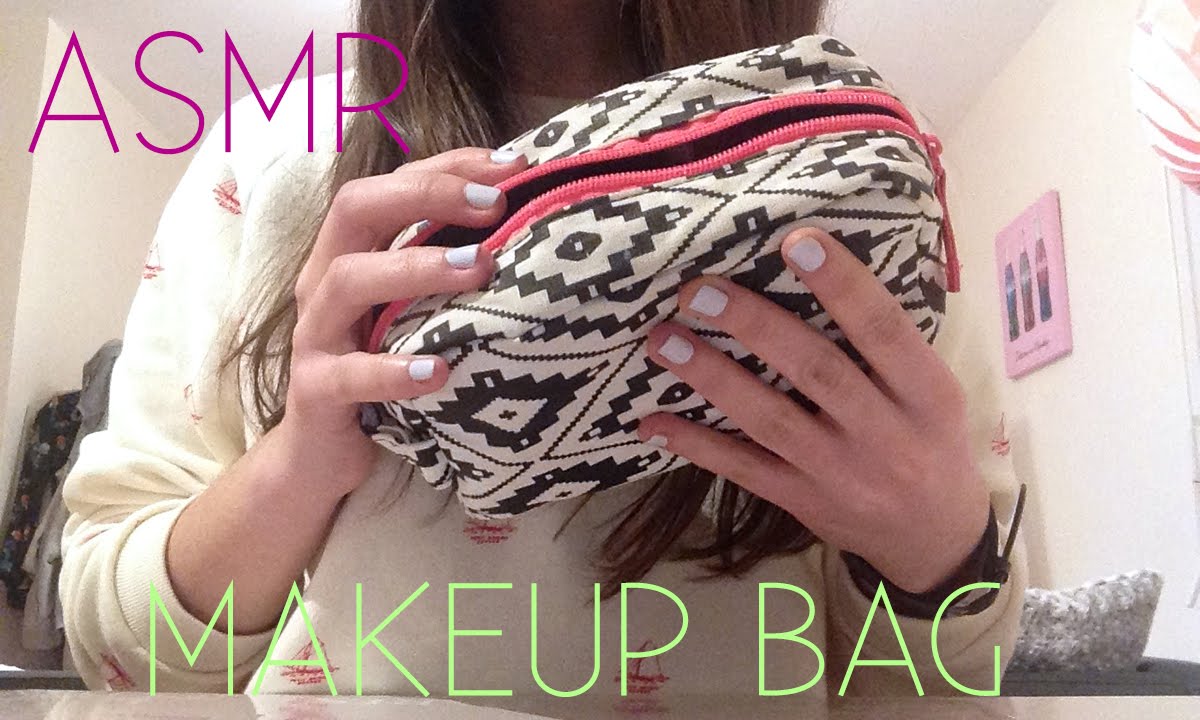 - ASMR - French Whispering & Makeup Bag Rummaging - YouTube