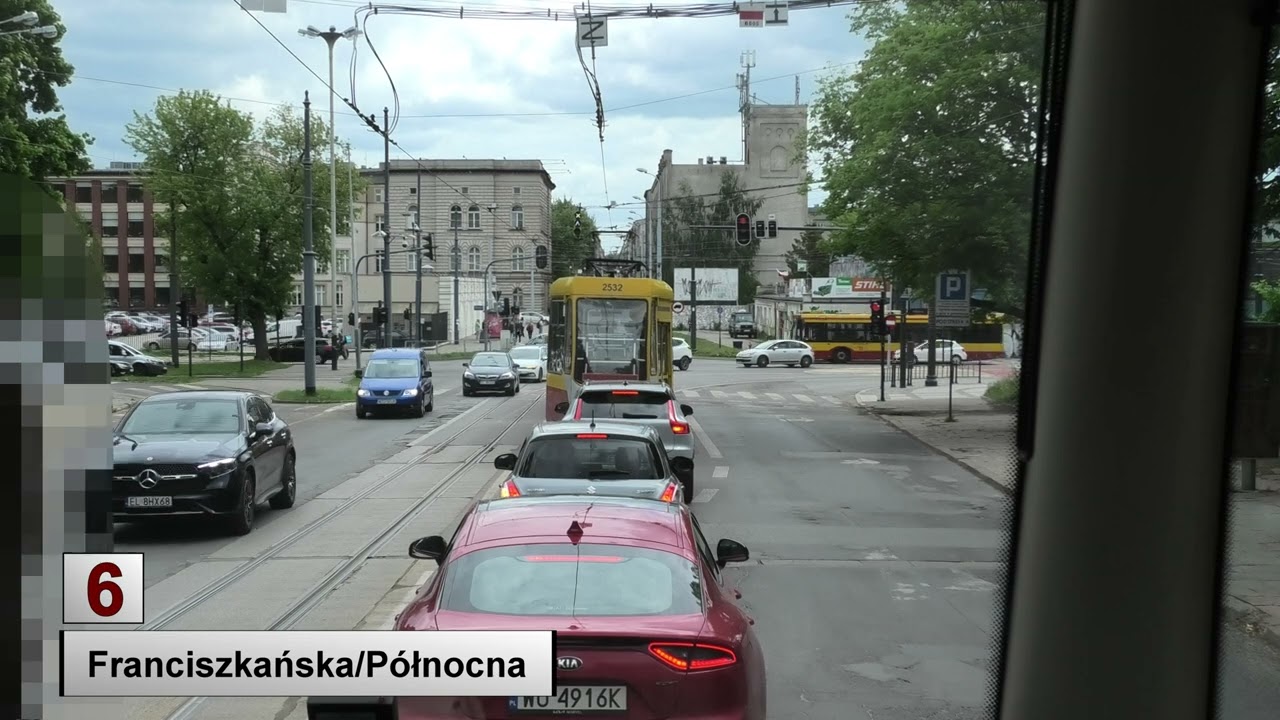 Tramwaje Łódź 2025 Linia 6
