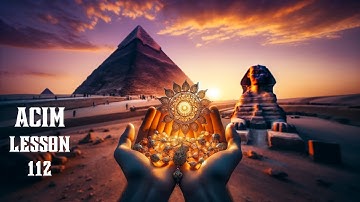 ACIM Lesson 112 A Journey To Peace | A Course In Miracles Workbook For Students