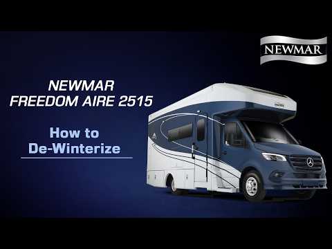 How to De-Winterize a Newmar Freedom Aire 2515 - LichtsinnRV.com