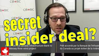 Secret Liberal Insider Deal? | Canada Infrastructure Bank CEO GRILLED over $26m loan