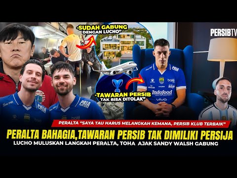 🔵PERALTA BAHAGIA "TAWARAN PERSIB TAK BISA DITOLAK" SANDY WALSH SIAP GABUNG,PRANK PERSIJA SKOR 2-0🔥