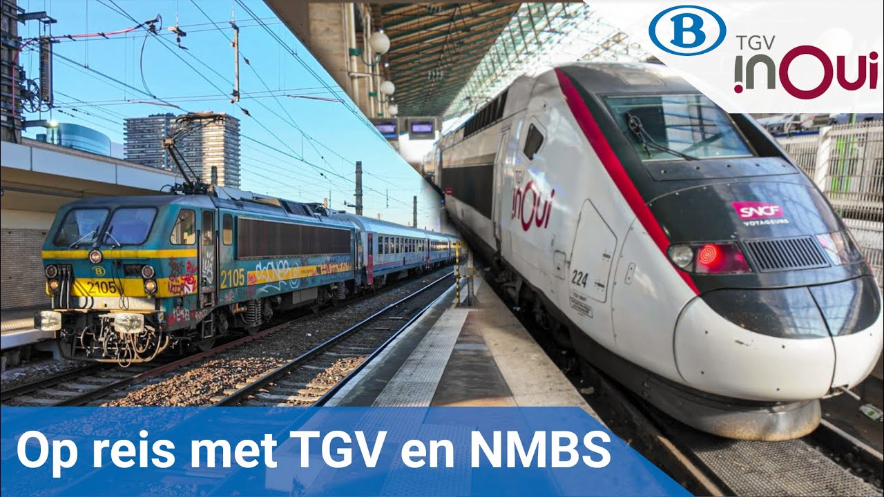 Met de TGV naar LILLE en de P-Trein van NMBS 🇫🇷 🇧🇪 