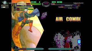 MvC2: Sanford - Mash Out Escape vs HGT then HVB Punishes Magneto .:8.17.26:.