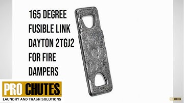 165 Degree Fusible Link Dayton 2TGJ2 for Fire Dampers