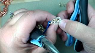 How to weave Byzantine Chainmaille Weave Tutorial