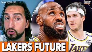 Nick Wright PREDICTS Lakers Future: LeBron LEAVING? Reaction to Austin Reaves contract