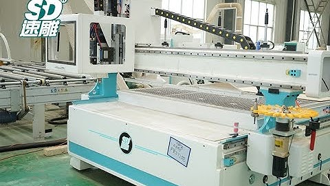 SUDIAO 12 ISO30 Automatic Tool Changer CNC Router Machine