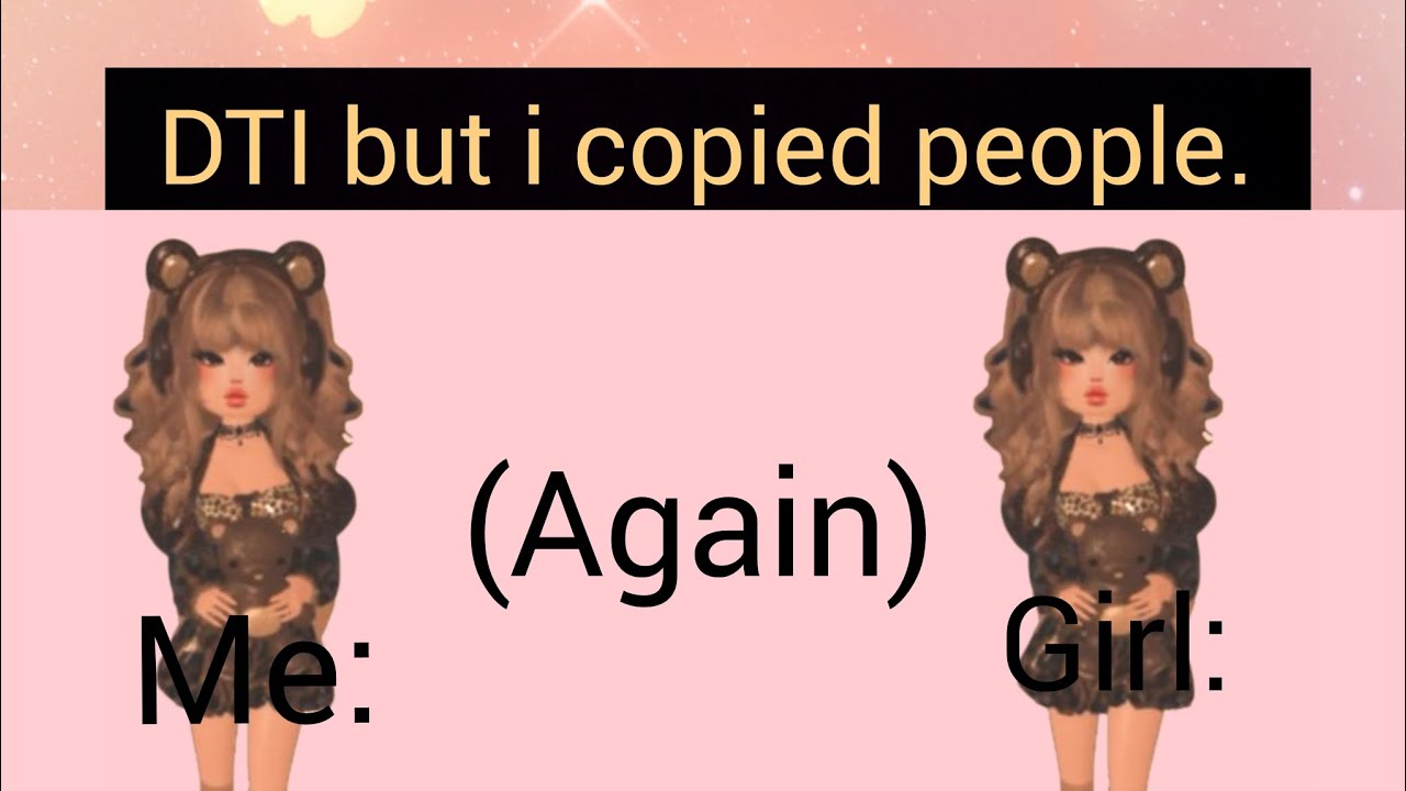 DTI but i copied people..(Again)