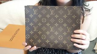 HOW TO CONVERT THE LV TOILETRY POUCH 26 INTO A CROSSBODY BAG * With   Insert * 