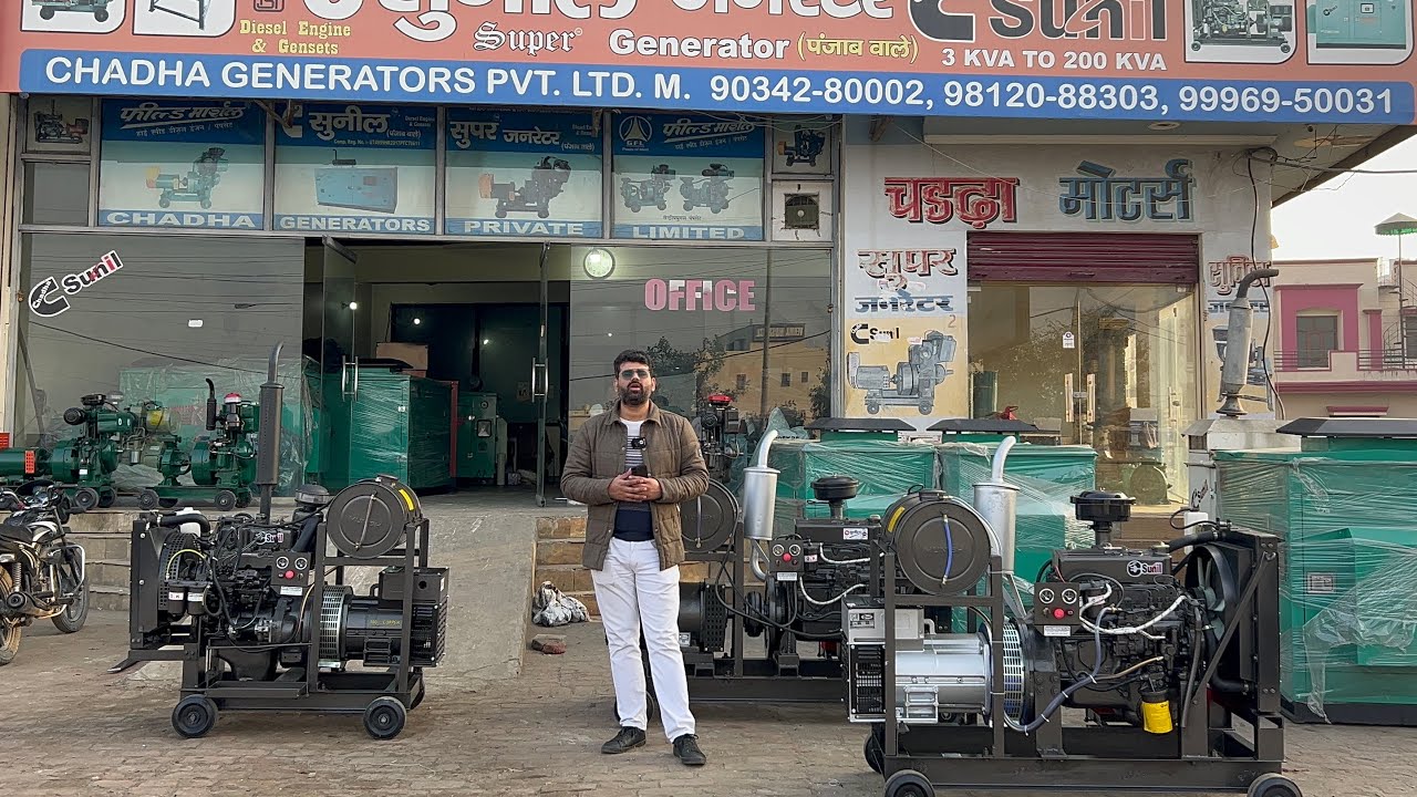 Generator Set 20kw 25kw 30kw 40kw Chadha Generator | Export To South Africa Diesel Engine Generator