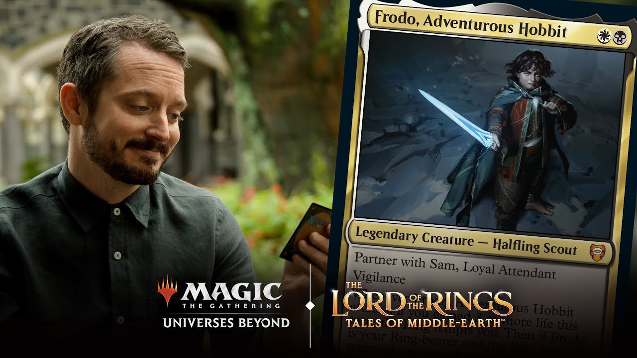 Elijah Wood and Frodo: The Lord of the Rings: Tales of Middle-earth™ - Magic:  The Gathering 