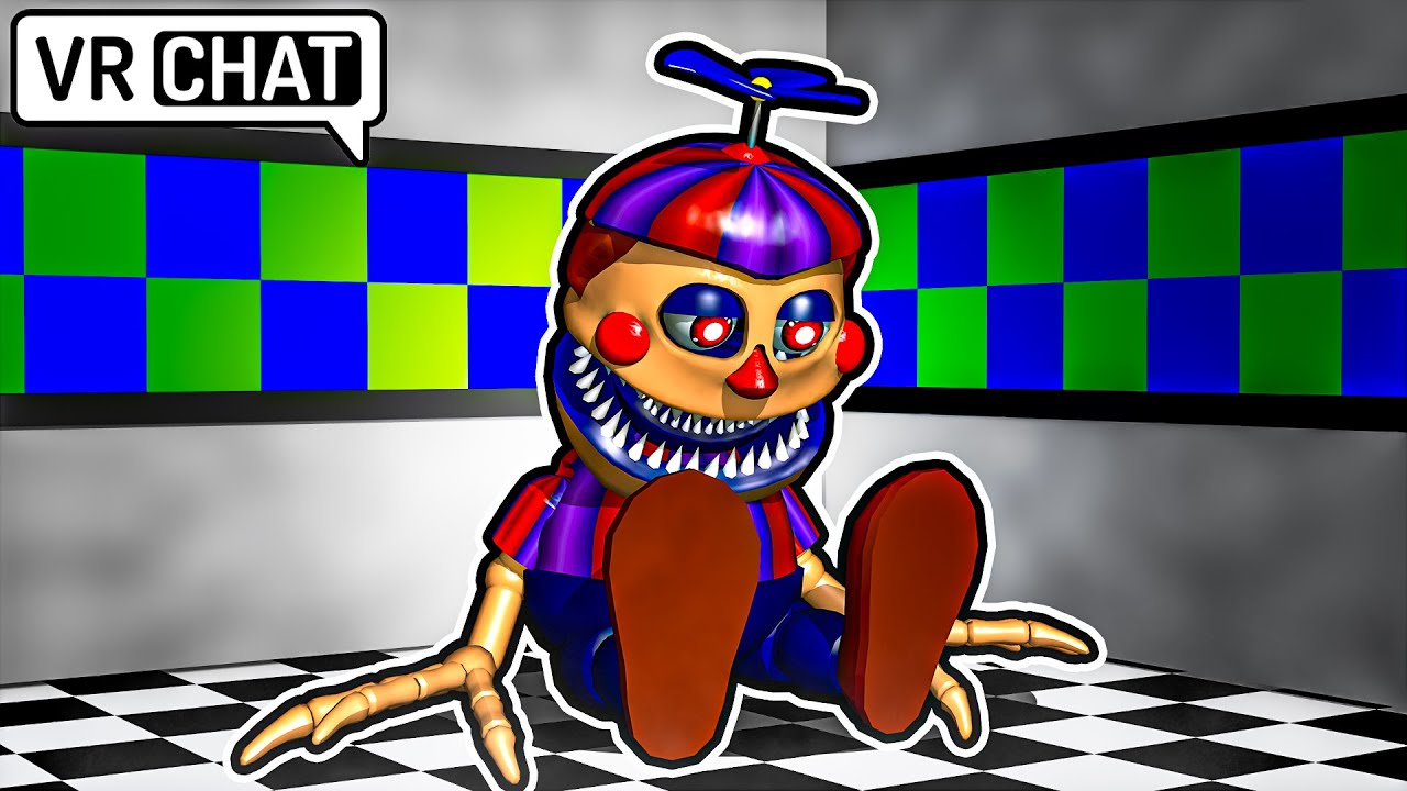 Freddy Turns Balloon Boy into a NIGHTMARE?! in VRCHAT