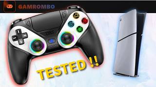 Gamrombo LED Wireless Controller for PS5 & PC | Unbox & Test @Gamrombo