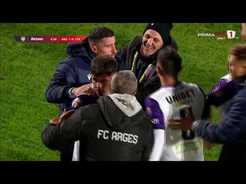 REZUMAT: FC Argeş - CFR Cluj 2-2. Prima surpriză în Cupa României