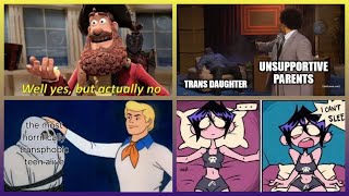 trans & enby memes - binary was never an option