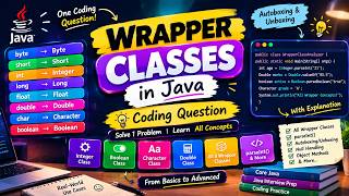 Java Wrapper Classes: Master Them With ONE Coding Problem! | Integer, Boolean, Autoboxing & More