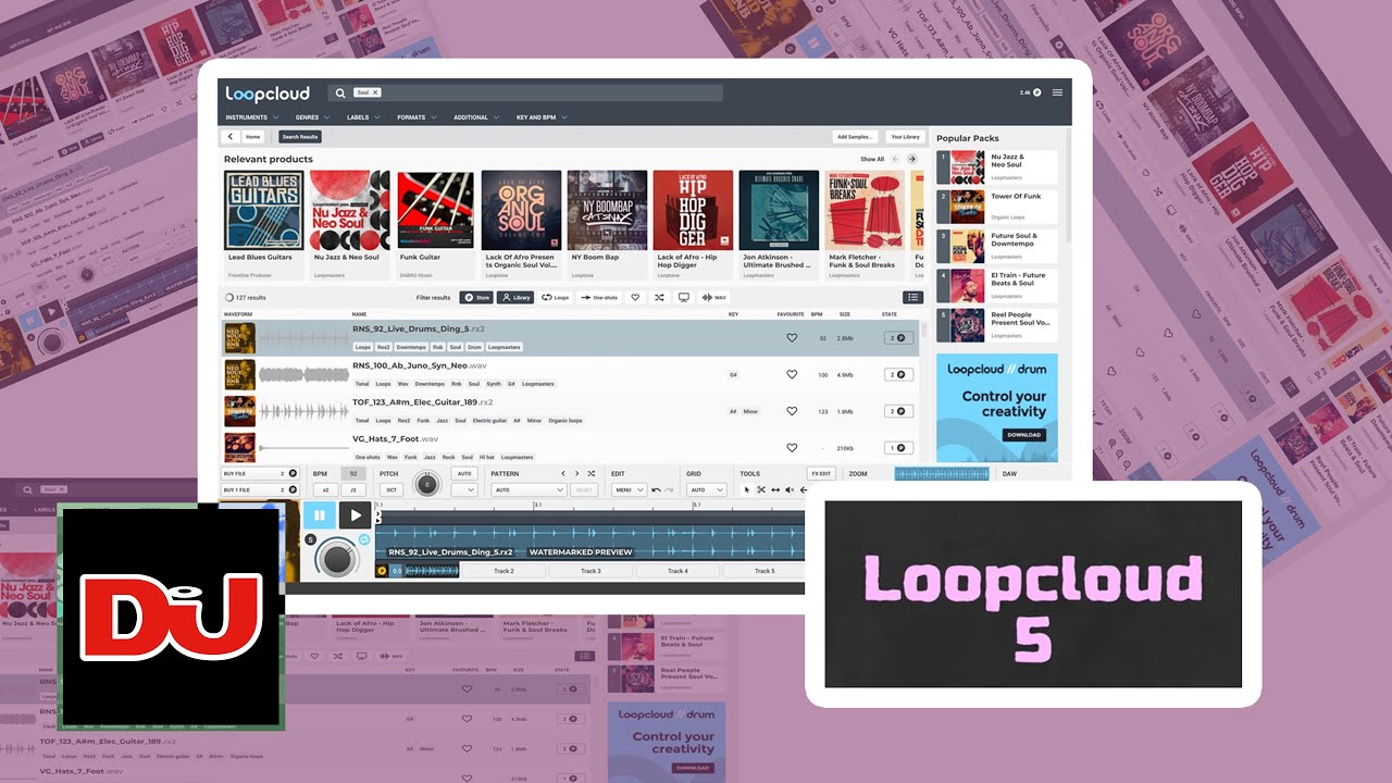 Loopcloud 5 First Look | Loopcloud 5 - YouTube