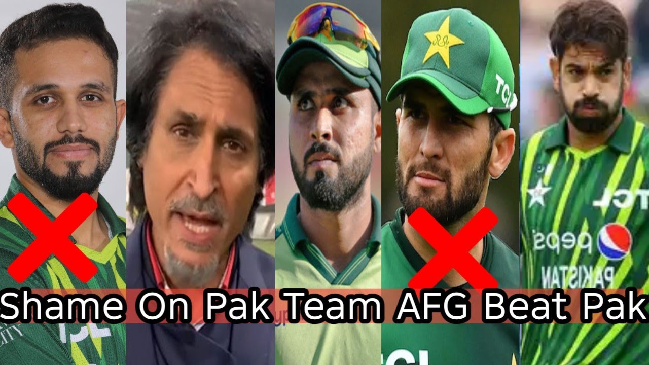 Fbm Raja Pak Media Angry Reaction Shame On Pak Team AFG Beat Rameez Raja ...