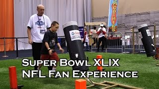 Pats Fans Enjoy Super Bowl NFL Fan Experience Pass, Punt & Kick